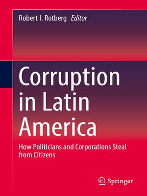 cover image of Corruption in Latin America